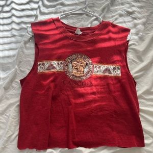 Vintage crop tee